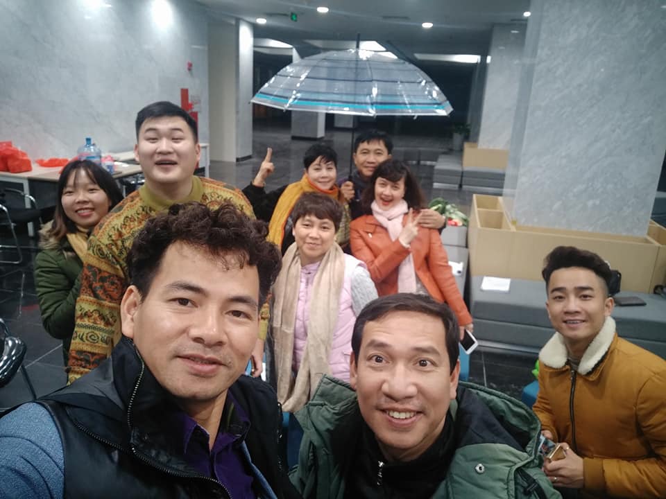 Hình ảnh đầu tiên từ buổi tập Táo quân 2018